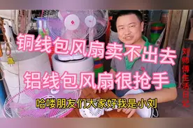 铜铝风扇销量比拼，乡下客人为何选择铝线电机，小刘只能顺应行情