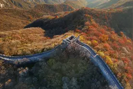 走遍中国航拍万里残长城系列之十五～北京怀柔箭扣长城西大墙秋色视频封面