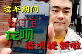 过年期间支付宝花呗借呗额度提升不少，看看我能借多少钱过年视频封面