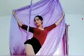 空中瑜伽女王坐体式讲解教学教程优雅唯美简单易学躺着像贵妃躺视频封面