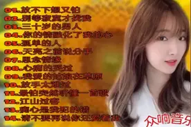 【十四首DJ】三十岁的男人+最怕突然听懂一首歌……