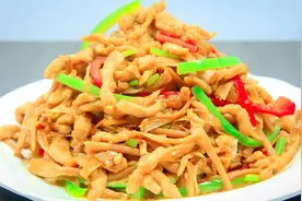 黄花菜的最佳搭配做法，口味家常，简单易学，爱吃黄花菜请收藏视频封面