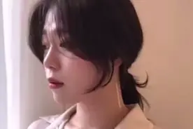 网红八字流海这样剪，简单，好看，