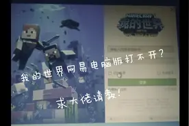 我的世界电脑版实在打不开，求大佬请教!
