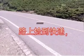 路上捡到一个快递，着急开车去追差点车祸，见到快递小哥一脸懵逼视频封面