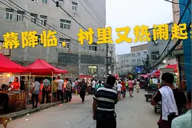 实拍郑州南四环的城中村，每当夜幕降临，都市村庄又热闹起来了视频封面