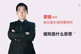 缓刑是什么意思视频封面