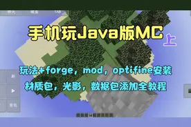 手机玩Java版MC？可以！我还教你安mod【上】