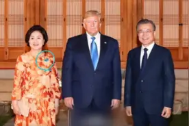 特朗普面前反“萨德”？韩国第一夫人的胸针亮了…视频封面