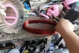 三相5.5千瓦2级电机，下线规律。以及怎样下线比较省线，用同芯模