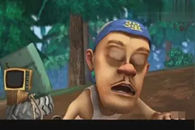 熊出没：光头强按特种兵的标准训练后，熊大都揍成猪头了！
