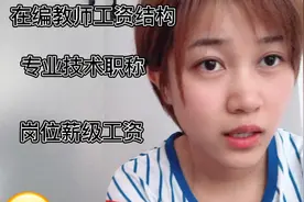 在编教师的工资结构，专业技术职称和岗位薪级工资的区别与联系视频封面