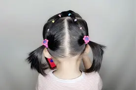 女孩短发的日常基本扎法，谁说短发扎不出好看的发型的？