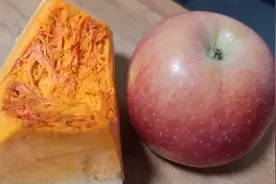 南瓜加苹果的创意做法，好喝养胃易消化，天冷了来一碗全身暖暖的视频封面