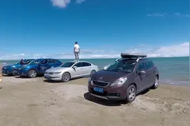 自驾游青海湖，找到一个非常美的观景点，关键是车也可以开到湖边