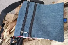 多功能夹层包包做法，复古小包，非常实用简单。