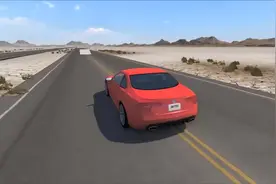 车祸模拟：汽车快速行驶跳起撞击保龄球测试视频封面