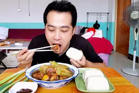 旺小厨中午买了一只蛋鸡，配上自家地里种的瓠子炖一下，太香了