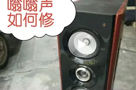 帮房东修个有源音箱，看喇叭嗡嗡声如何维修视频封面