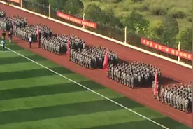 2020年高一新生军训汇演