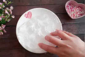 泰透泥速透教程，1分钟成型无需等待，就能得到超高透无硼砂泥