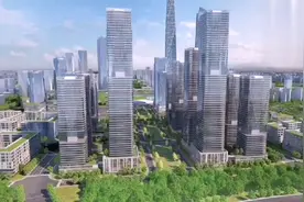 西安丝路国际金融中心是什么样子？正在建的660米超高层太震撼！视频封面