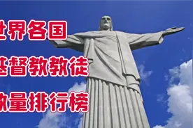 世界各国基督教教徒数量排行榜，不愧为世界第一宗教，遍布全球！视频封面