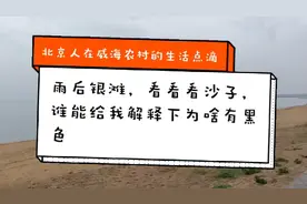 雨后银滩海边，谁能帮我看看沙子为啥会有黑色的视频封面