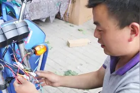 电动三轮车仪表如何接线，大灯转向如何接，师傅现场演示