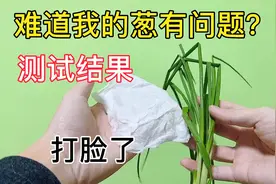 网友说葱上面有一层蓝绿色的灰，今天我们就测试一下一探究竟视频封面