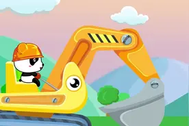 宝宝巴士儿歌—工程车，这个车你小时候玩过吗？怀念啊~