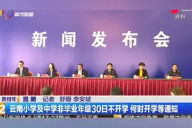 云南省再次延后中小学开学时间视频封面