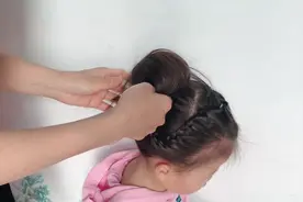 六一儿童舞台发型，教程视频