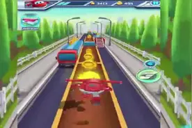 超级飞侠游戏：乐迪跑酷没失误？好厉害