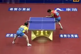 张继科真是二王一马时代的终结者！强势的反手让马琳无可奈何视频封面