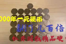 牡丹国徽硬币全国发行20万枚，现价值1000元，快看看你家里有没！视频封面