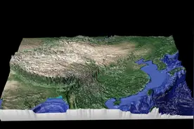 3d地图看四川，自古以来就是天府之国，像是陨石砸出来的坑视频封面