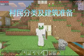 我的世界：我的僵尸生活第九期，对村民分类，为秘密建筑备材料？