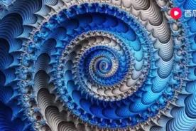 神秘的分形图，3D曼德布罗特集合视频封面