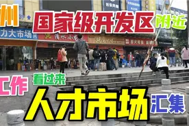 广州市黄埔区，国家级开发区人才市场，职业中介招聘现状视频封面
