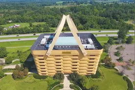 还有长的像篮子的建筑，被称为世界上最大的“篮子“，奇葩建筑视频封面