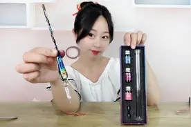 试玩“水晶钢笔”，这么漂亮的笔能写字吗，我还是第一次见？视频封面