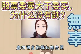 股市盘口语言，委卖大于委买为什么没有跌？压迫式挂单揭秘视频封面