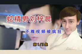 蛇精男刘梓晨不雅视频被疯传感染新冠毁容，现状令人唏嘘（上）