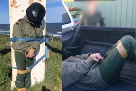 法国飞行员惨遭同事欺侮：被绑在实弹靶上，战机轰炸周围20分钟视频封面
