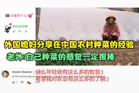 外国媳妇分享在中国农村种菜的经验,老外:自己种菜的感觉一定很棒视频封面