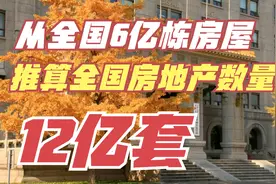 从官宣6亿栋房屋建筑，推算全国空置房数量视频封面
