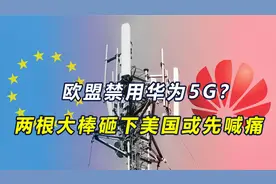 欧盟要禁用华为5G？两根大棒砸下，不一定打到中国，美国或先喊痛视频封面