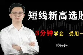 股票历史新高，是持有还是止盈？冠军操盘手教你后面如何吃大肉！视频封面