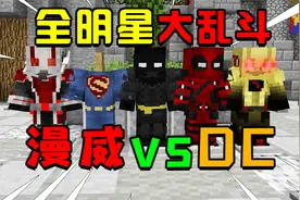 我的世界：漫威英雄大战DC英雄，全明星大乱斗！视频封面